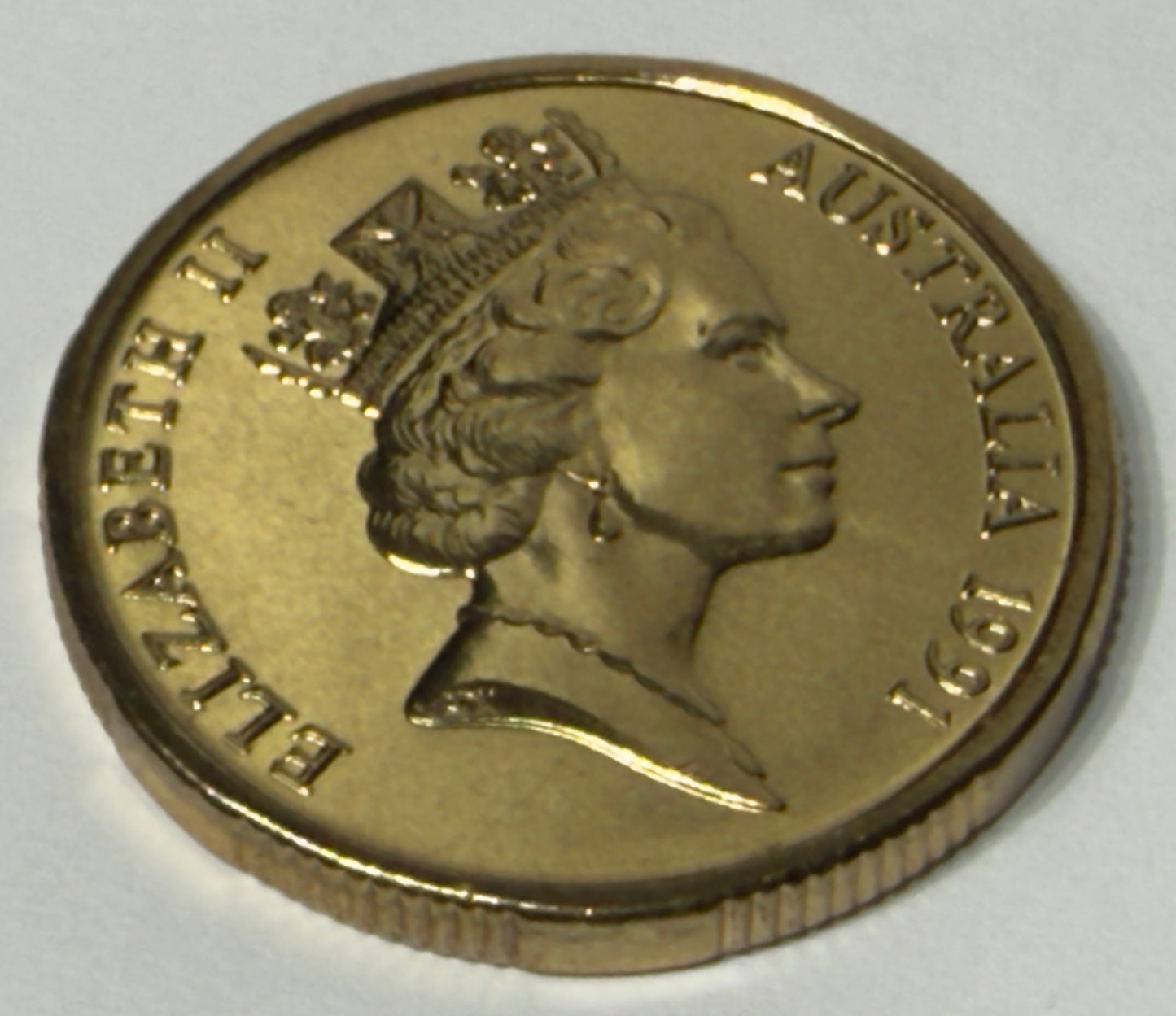 1991 $1 Coin - Choice Uncirculated - mint set ONLY coin - One Dollar - in 2x2