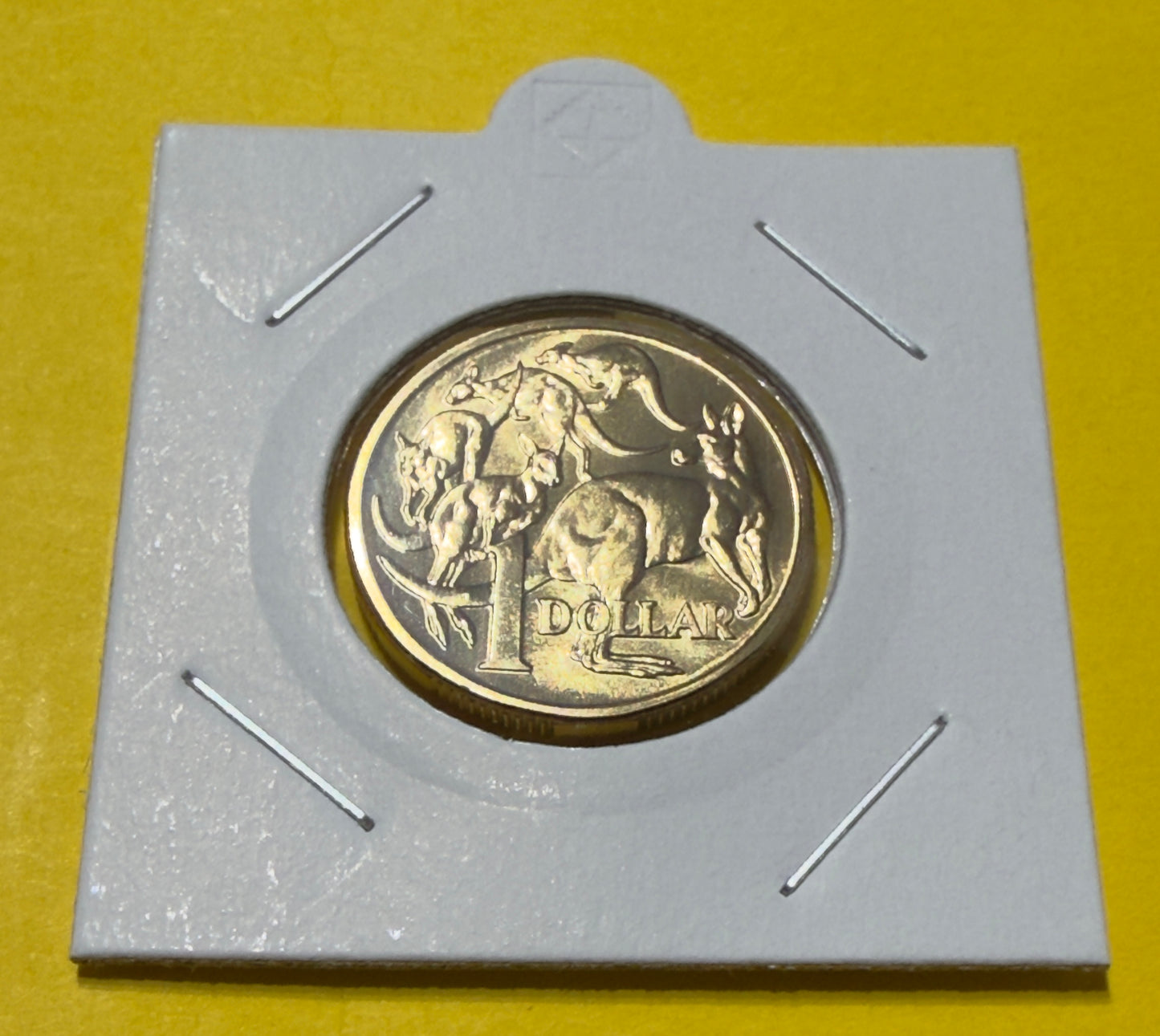1991 $1 Coin - Choice Uncirculated - mint set ONLY coin - One Dollar - in 2x2