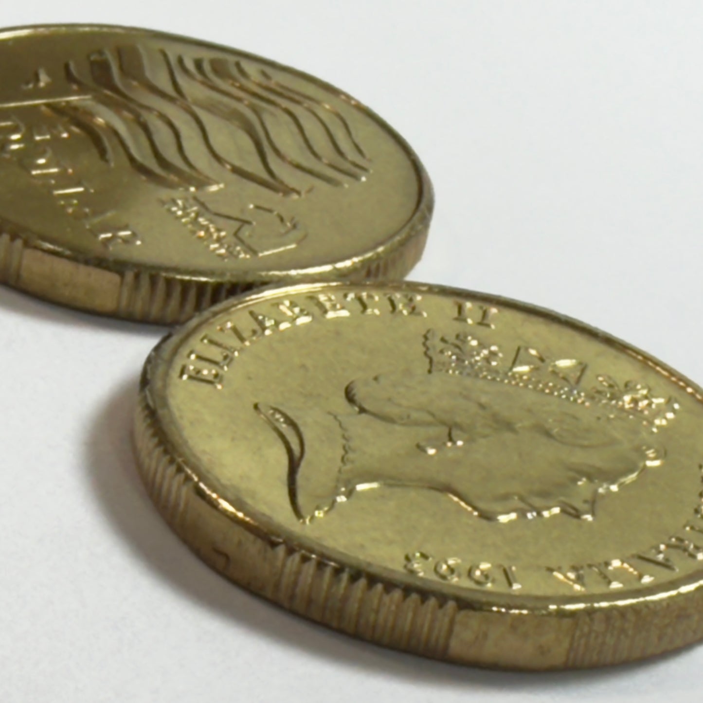 1993 $1 Coin - Choice Uncirculated - Water Is Life - ex mint set coin - in 2x2