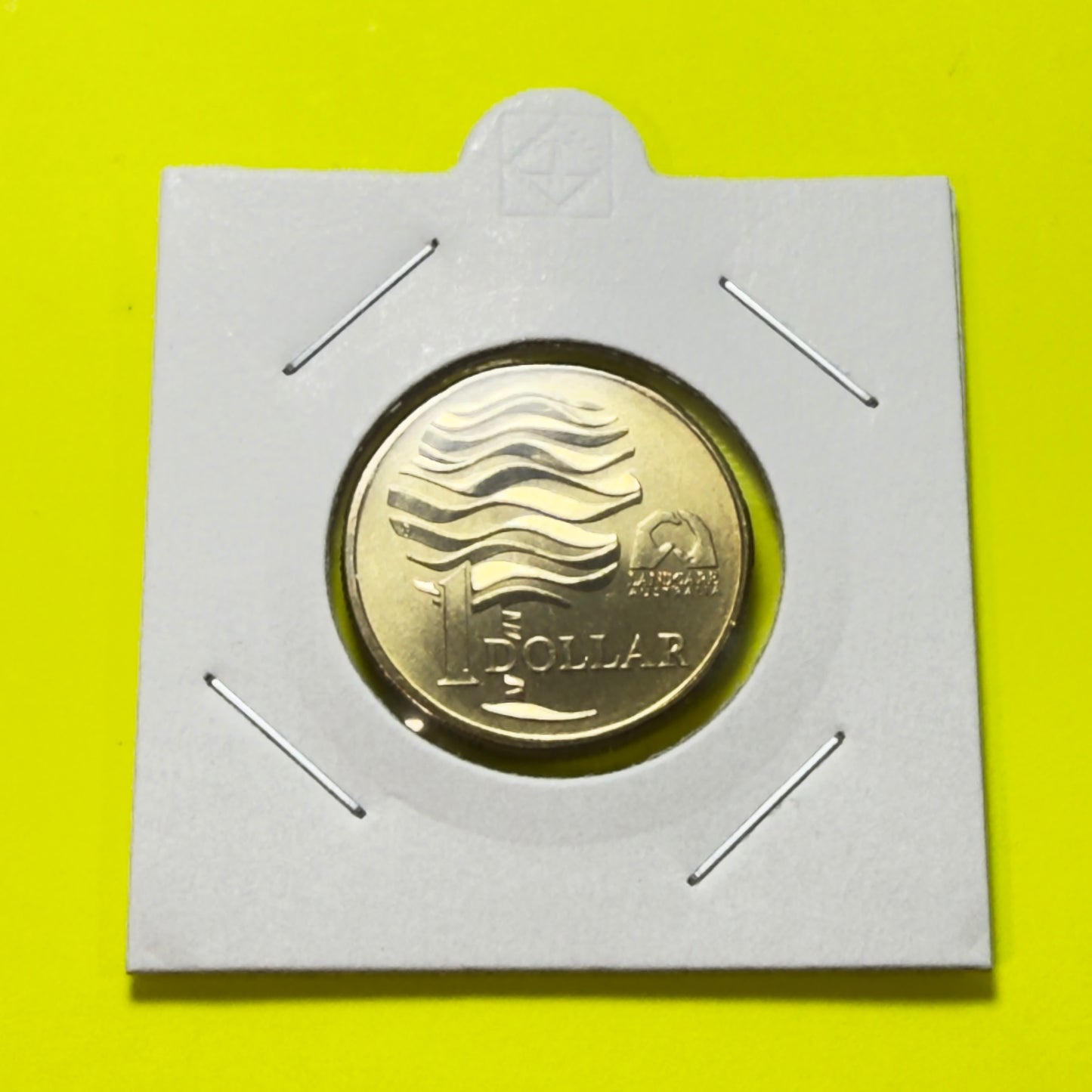 1993 $1 Coin - Choice Uncirculated - Water Is Life - ex mint set coin - in 2x2