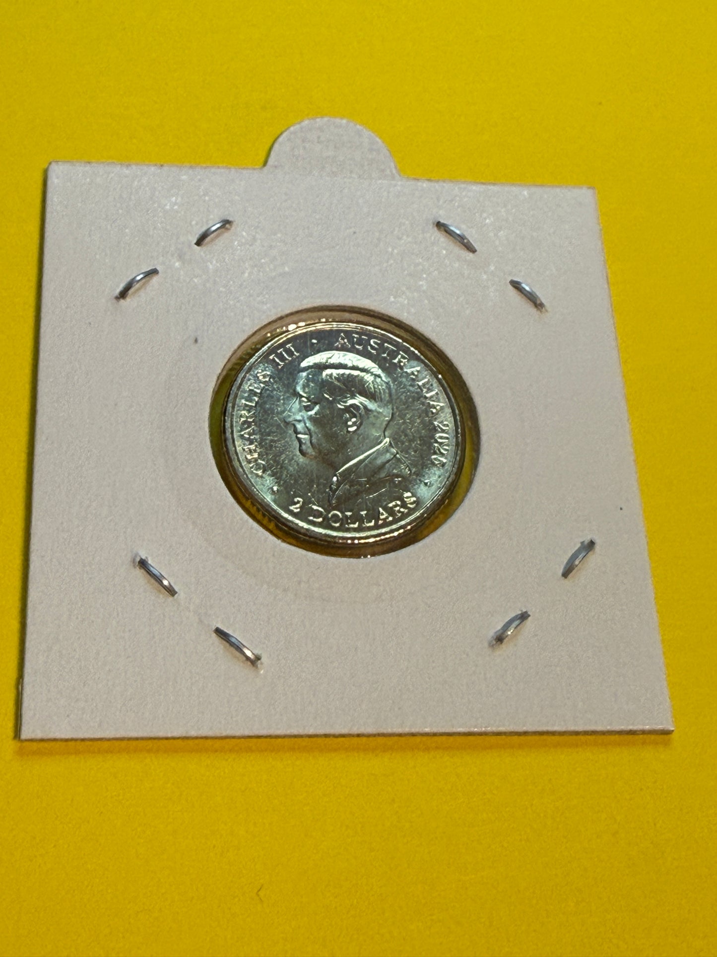 2025 $2 Torres Straight Islander Flag - Uncirculated - comes in 2x2 - New Age Numismatics
