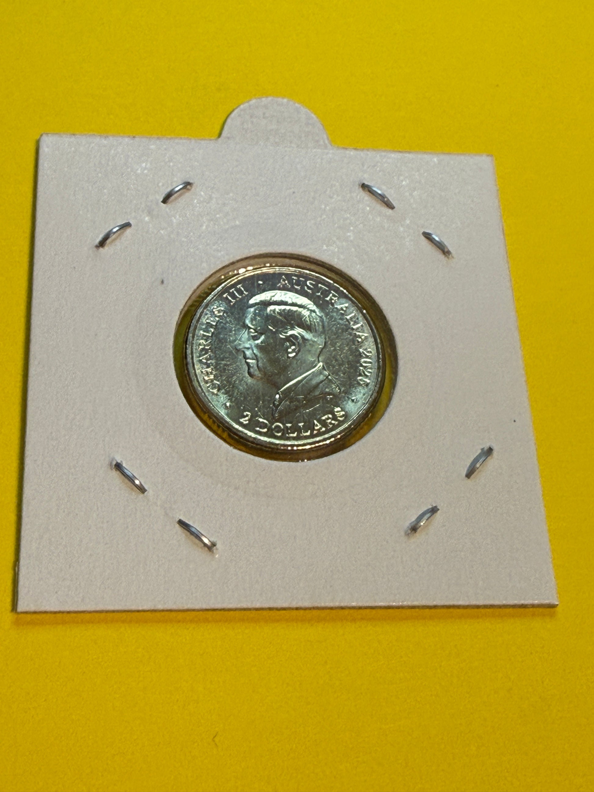 2025 $2 Torres Straight Islander Flag - Uncirculated - comes in 2x2 - New Age Numismatics