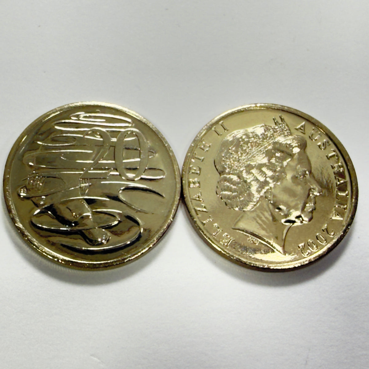 2002 20 Cent Coin - Uncirculated - Platypus - Twenty Cent 20c - comes in 2x2