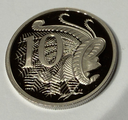 1992 10 Cent Proof Coin - Lyrebird - Ten Cent - comes in 2x2