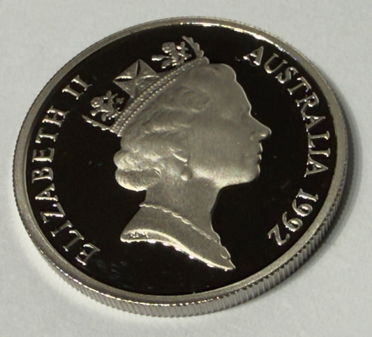 1992 10 Cent Proof Coin - Lyrebird - Ten Cent - comes in 2x2