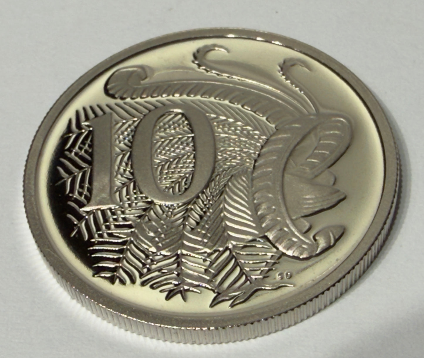 1992 10 Cent Proof Coin - Lyrebird - Ten Cent - comes in 2x2