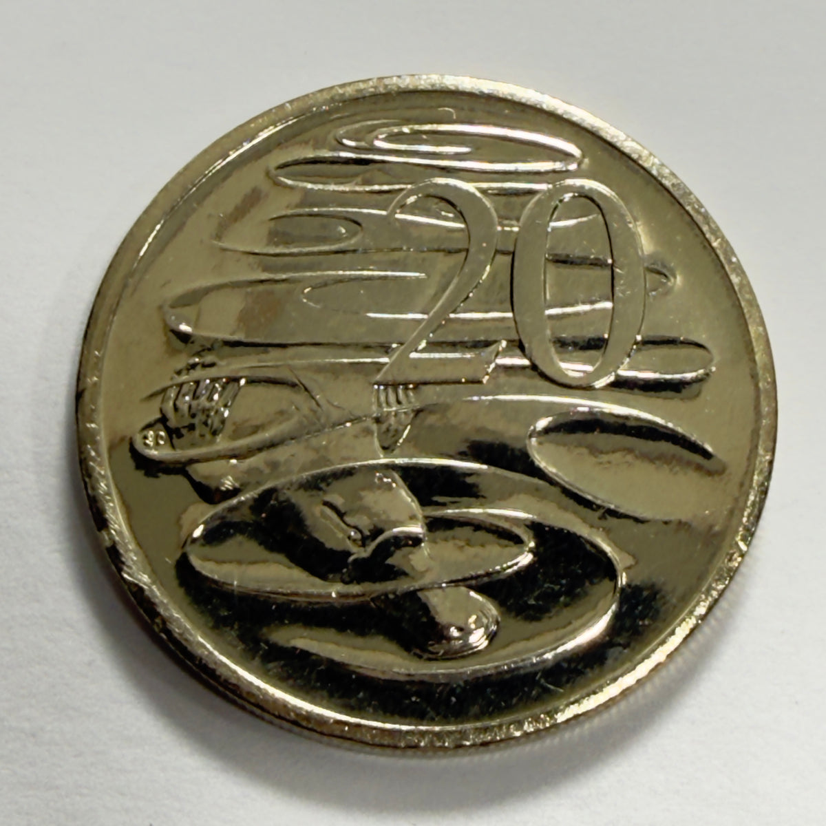 2002 20 Cent Coin - Uncirculated - Platypus - Twenty Cent 20c - comes in 2x2