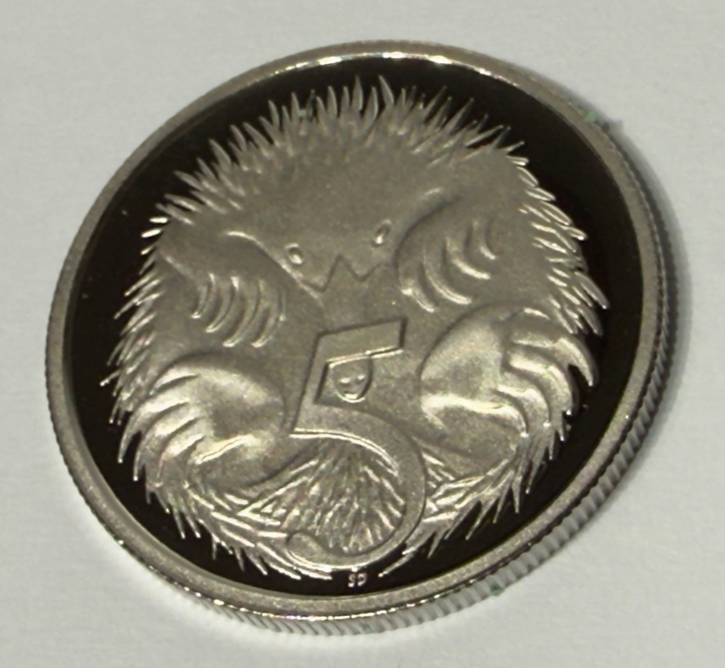 1992 5 Cent Proof Coin - Echidna - Five Cent - comes in 2x2