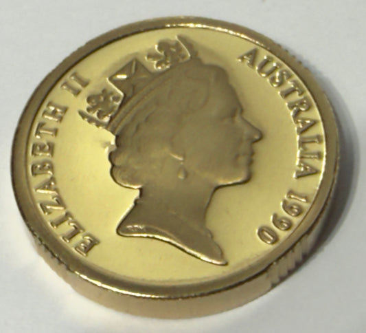 1990 $2 Proof Coin - Aboriginal Elder - Two Dollar Proof Coin - comes in 2x2