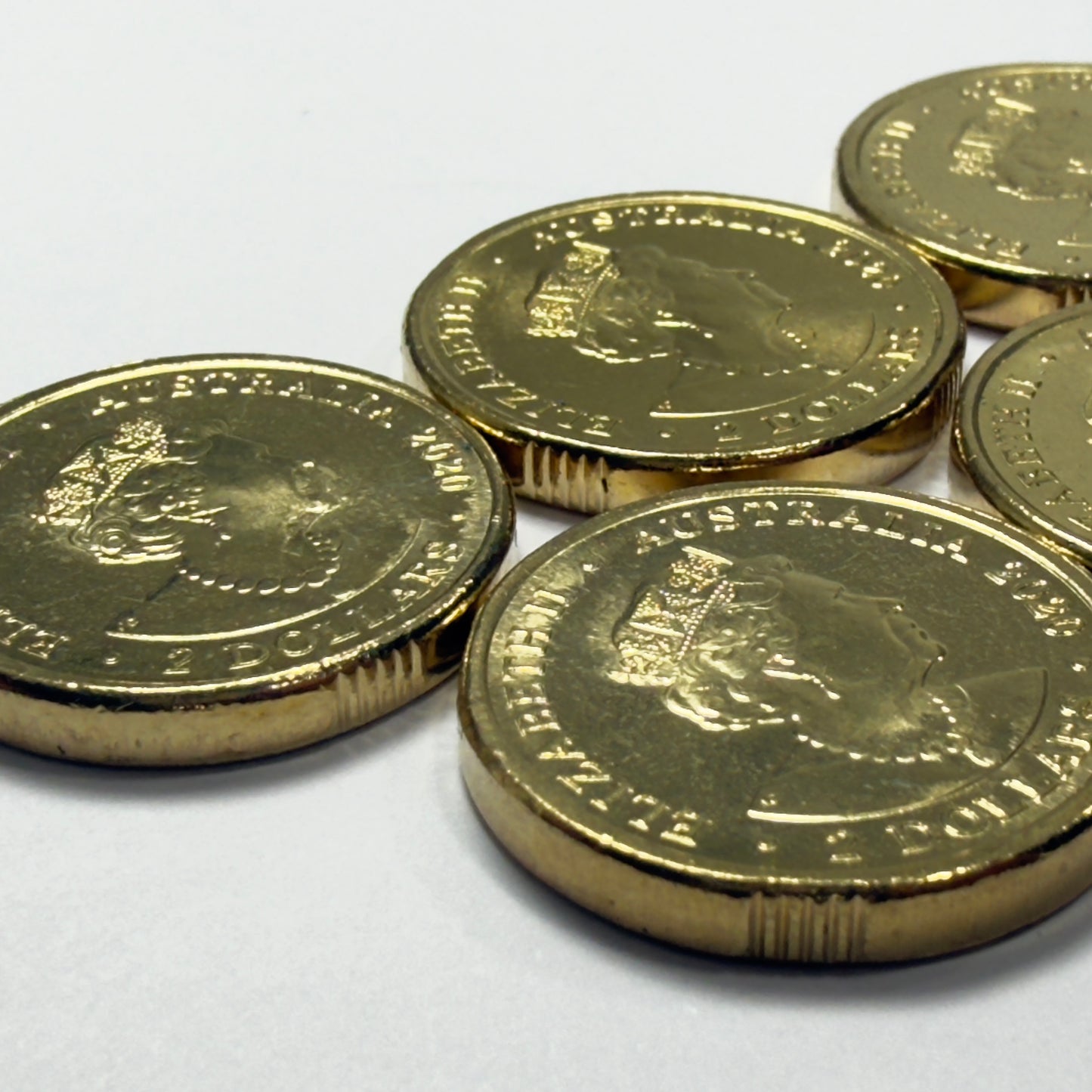 2020 $2 Tokyo Olympics 5 Coin Set - Uncirculated Two Dollar - in 2x2s