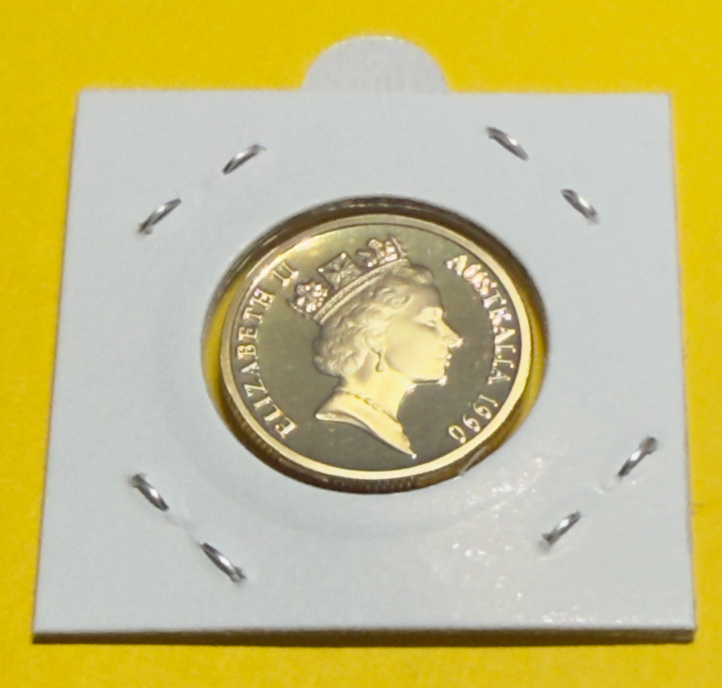 1990 $1 Proof Coin - One Dollar Proof Coin - comes in 2x2