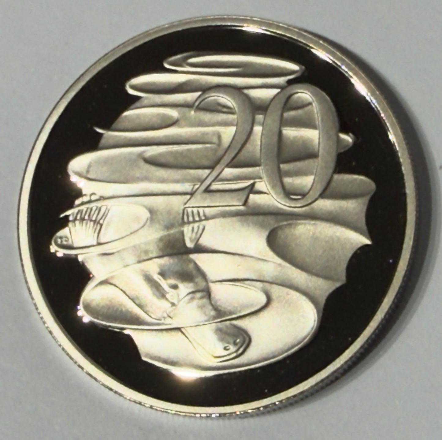 1990 20 Cent Proof Coin - Twenty Cent Proof Coin - Platypus - comes in 2x2