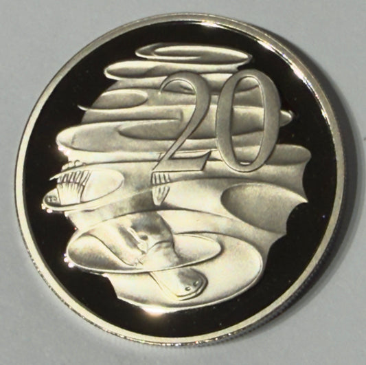 1990 20 Cent Proof Coin - Twenty Cent Proof Coin - Platypus - comes in 2x2