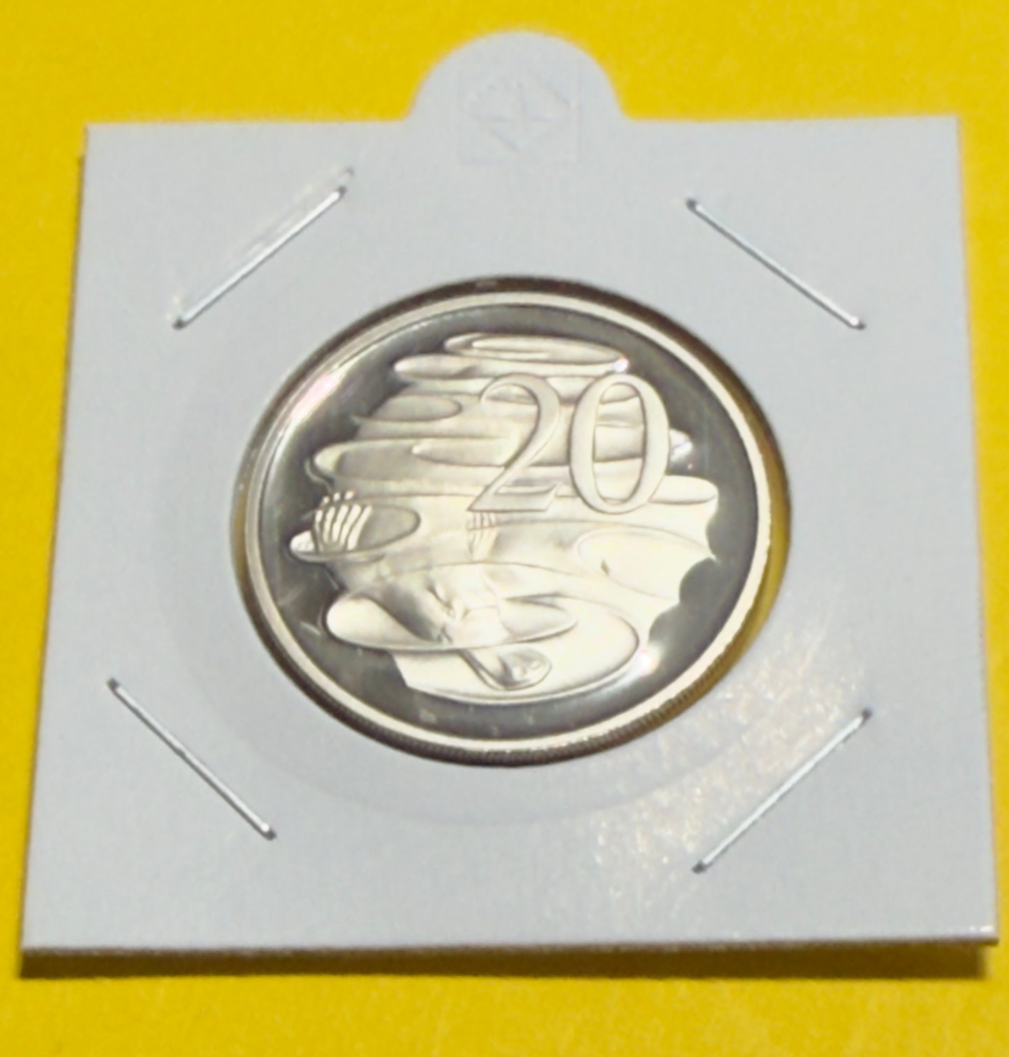 1990 20 Cent Proof Coin - Twenty Cent Proof Coin - Platypus - comes in 2x2
