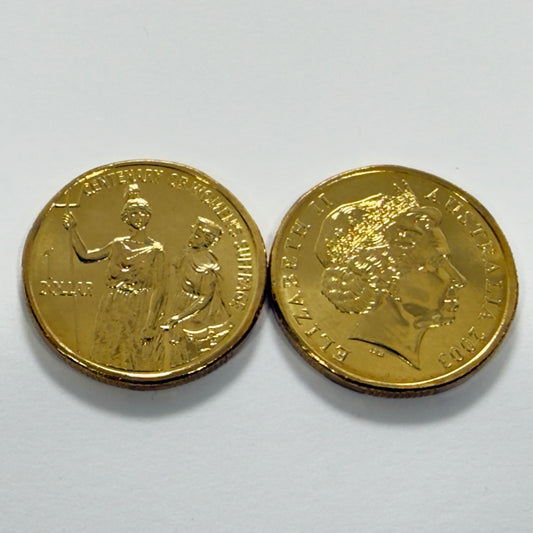 2003 One Dollar Coin - Women's Suffrage - $1 Coin - Uncirculated - in 2x2