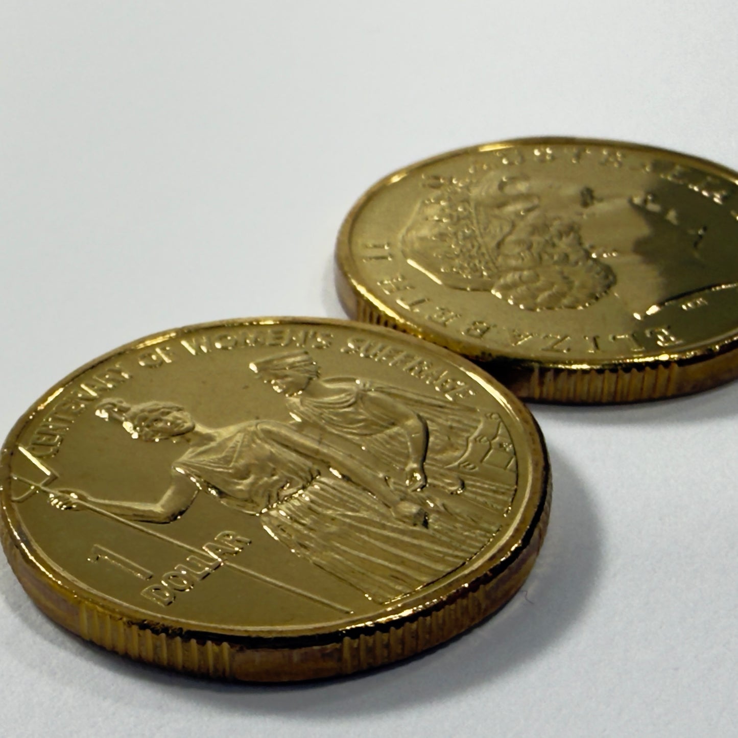 2003 One Dollar Coin - Women's Suffrage - $1 Coin - Uncirculated - in 2x2