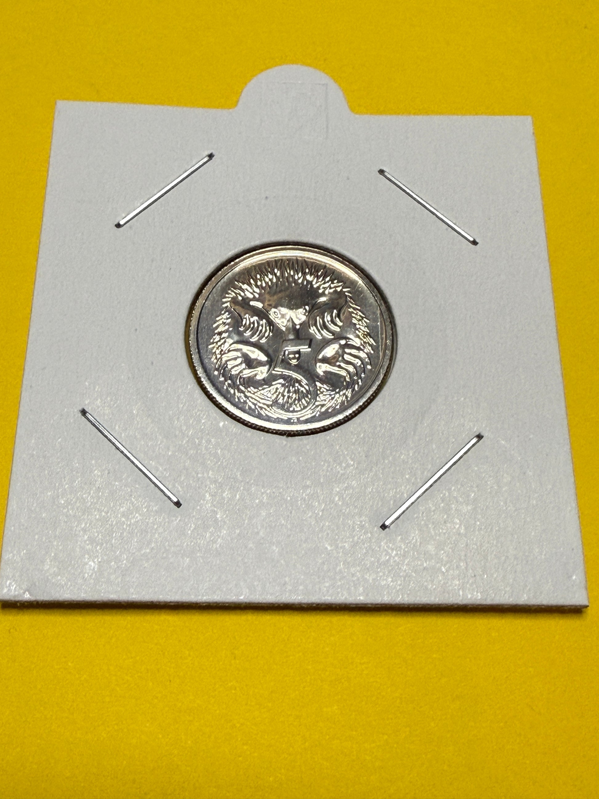 2007 5 Cent Coin - Choice Uncirculated - ex mint set coin - comes in 2x2 - New Age Numismatics