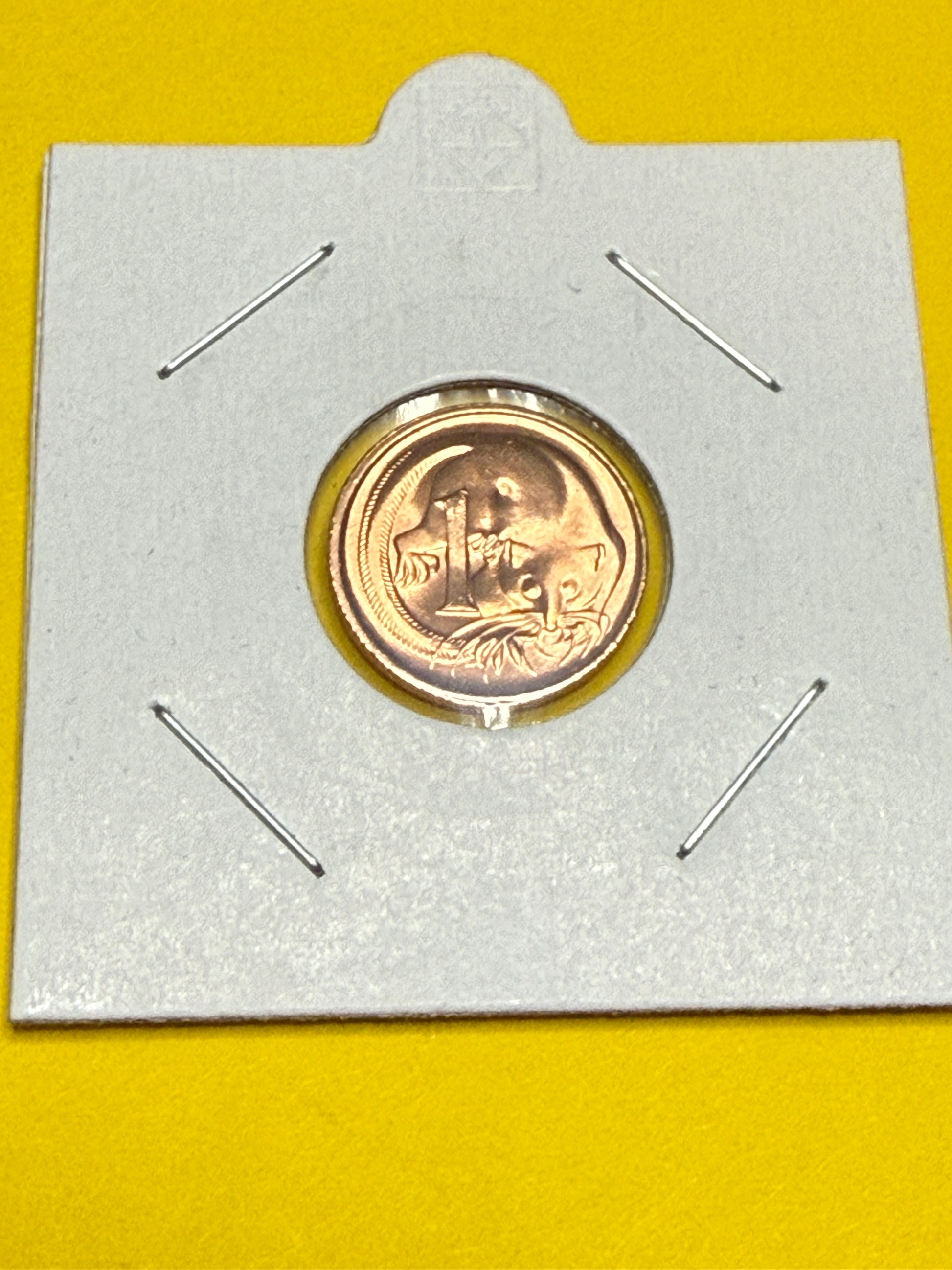 1972 1 Cent Coin - Uncirculated - comes in 2x2 - from Mint roll - New Age Numismatics