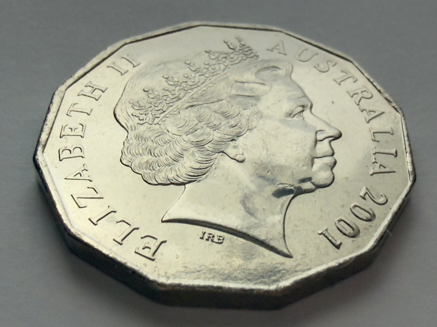 2001 50 Cent Coin - Centenary of Federation - Uncirculated - comes in 2x2