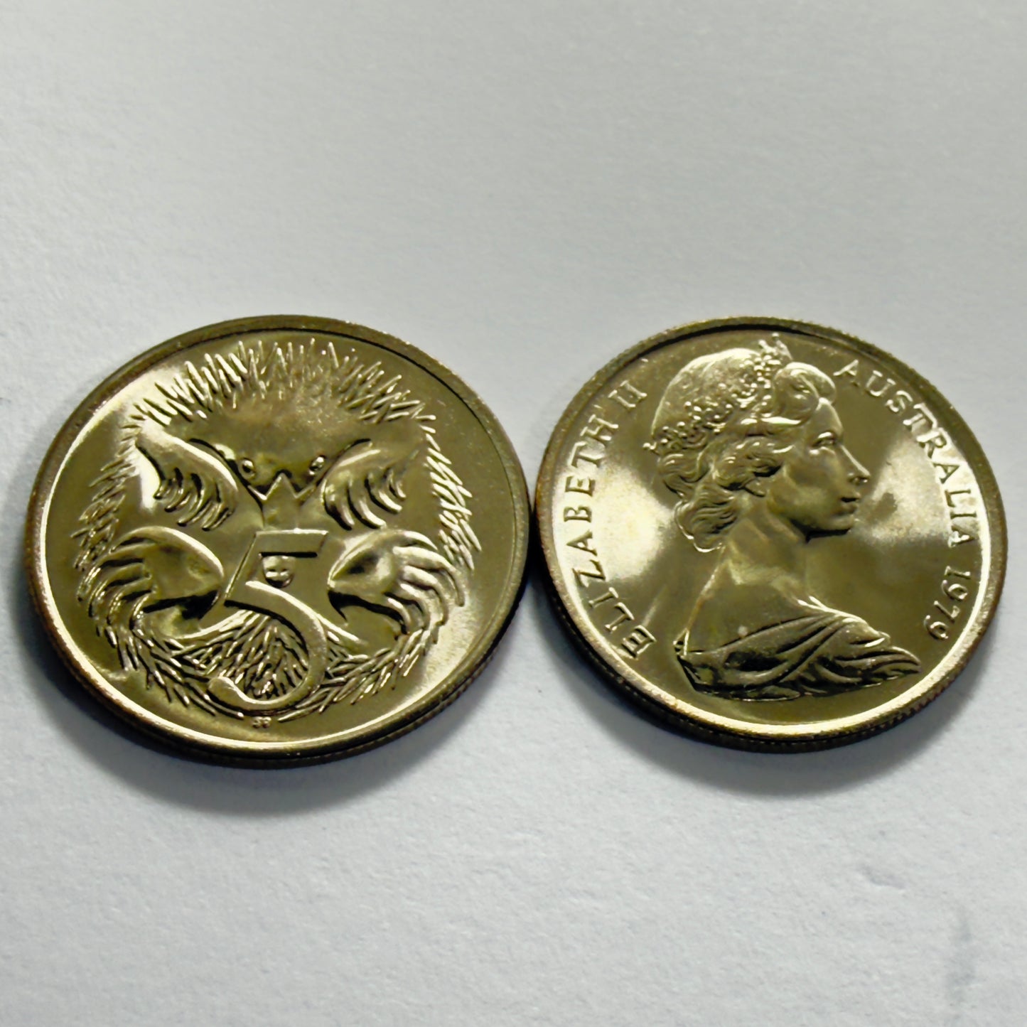 1979 5 Cent Coin - Uncirculated - Ex RAM roll - Five Cent 5c - comes in 2x2