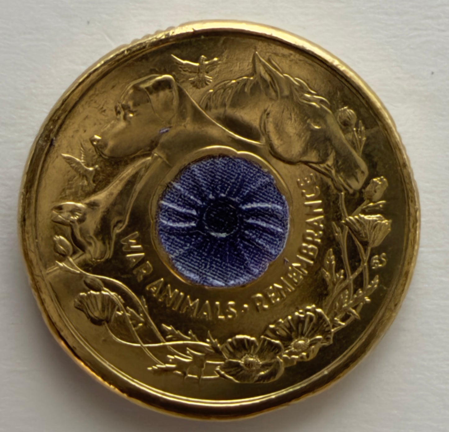 2024 $2 Coin - Purple Poppy - Uncirculated - comes in 2x2