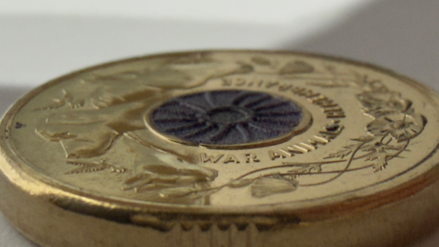 2024 $2 Coin - Purple Poppy - Uncirculated - comes in 2x2