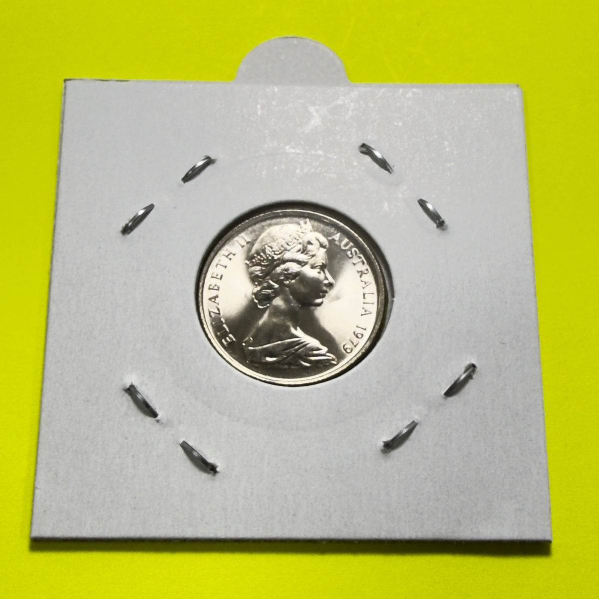 1979 5 Cent Coin - Uncirculated - Ex RAM roll - Five Cent 5c - comes in 2x2