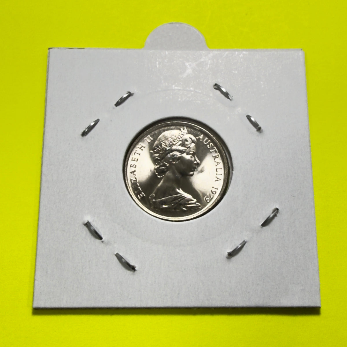 1979 5 Cent Coin - Uncirculated - Ex RAM roll - Five Cent 5c - comes in 2x2