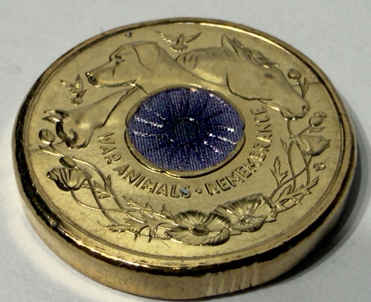 2024 $2 Coin - Purple Poppy - Uncirculated - comes in 2x2