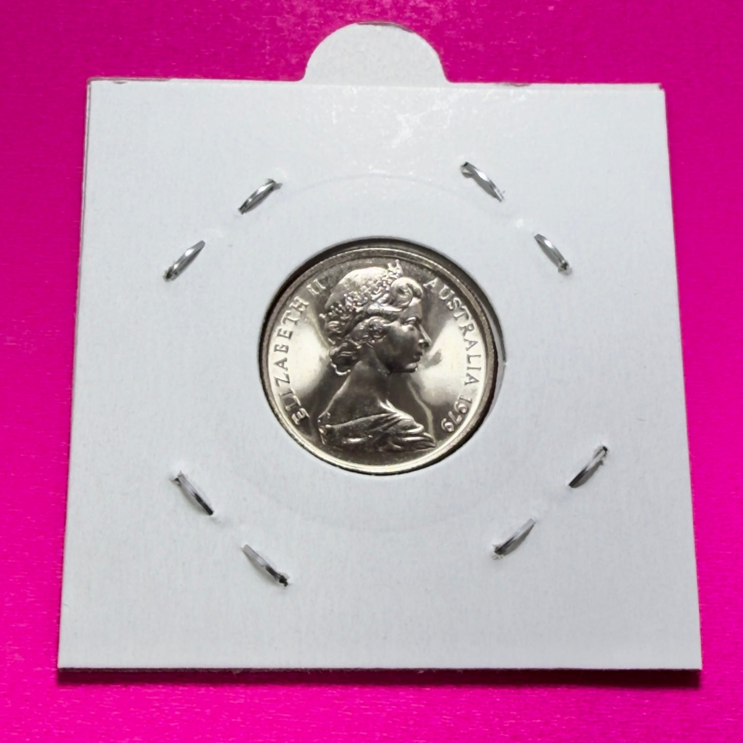 1979 5 Cent Coin - Uncirculated - Ex RAM roll - Five Cent 5c - comes in 2x2