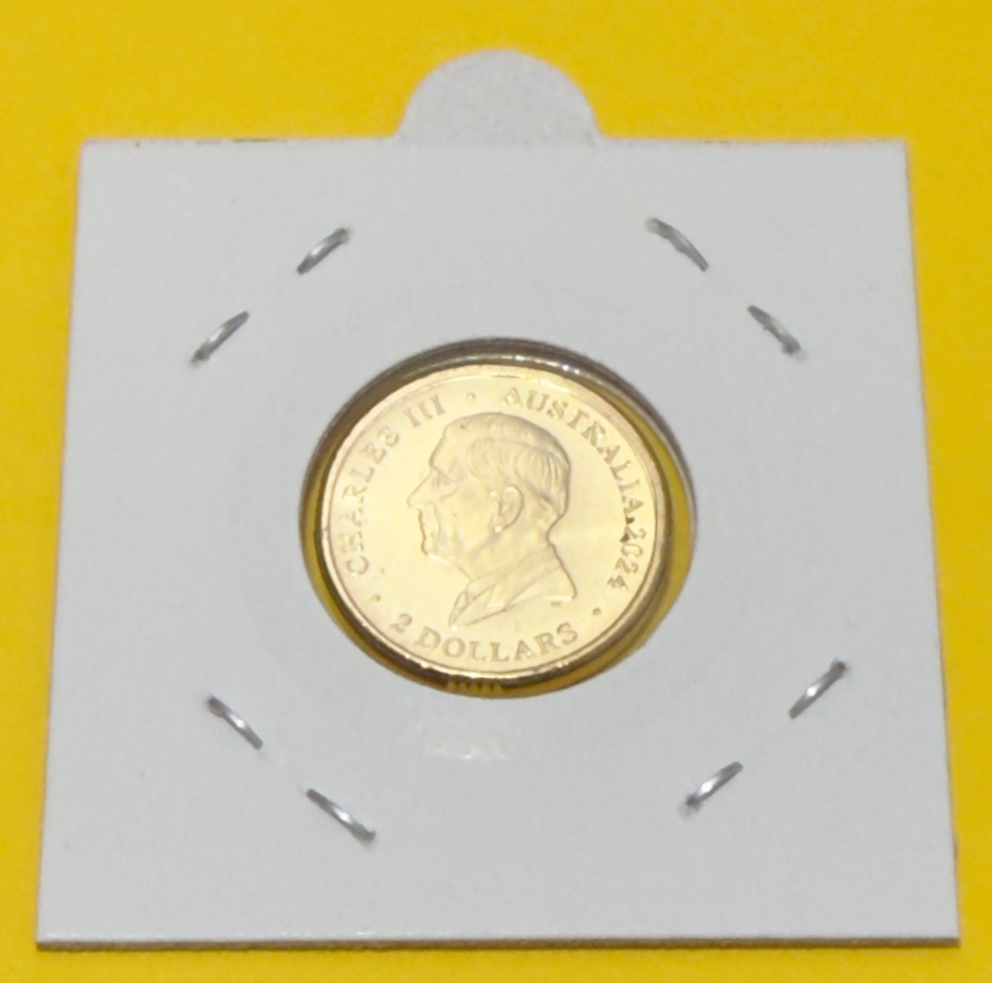 2024 $2 Coin - Purple Poppy - Uncirculated - comes in 2x2