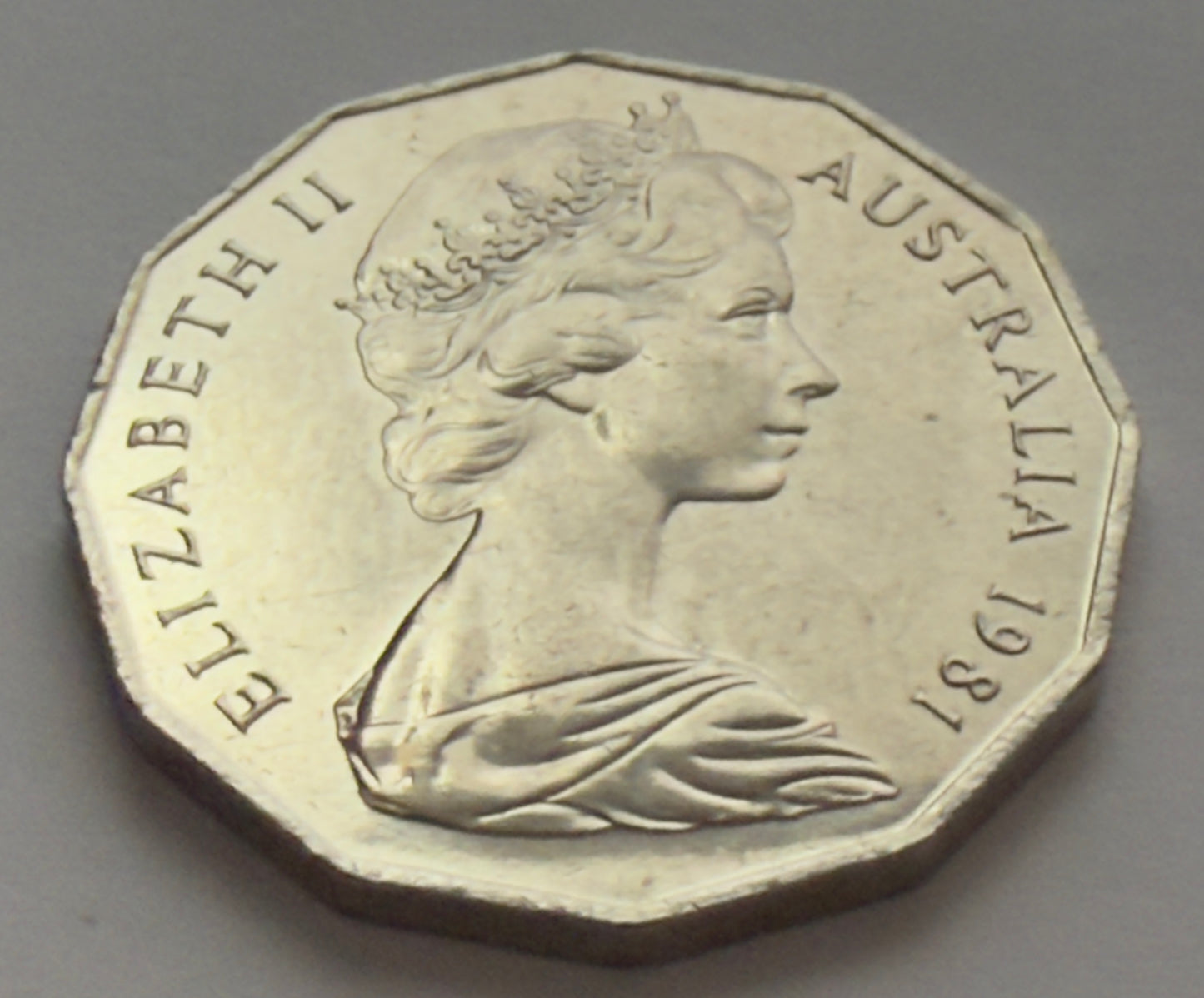 1981 50 Cent Coin - Prince of Wales & Lady Diana - Uncirculated - comes in 2x2