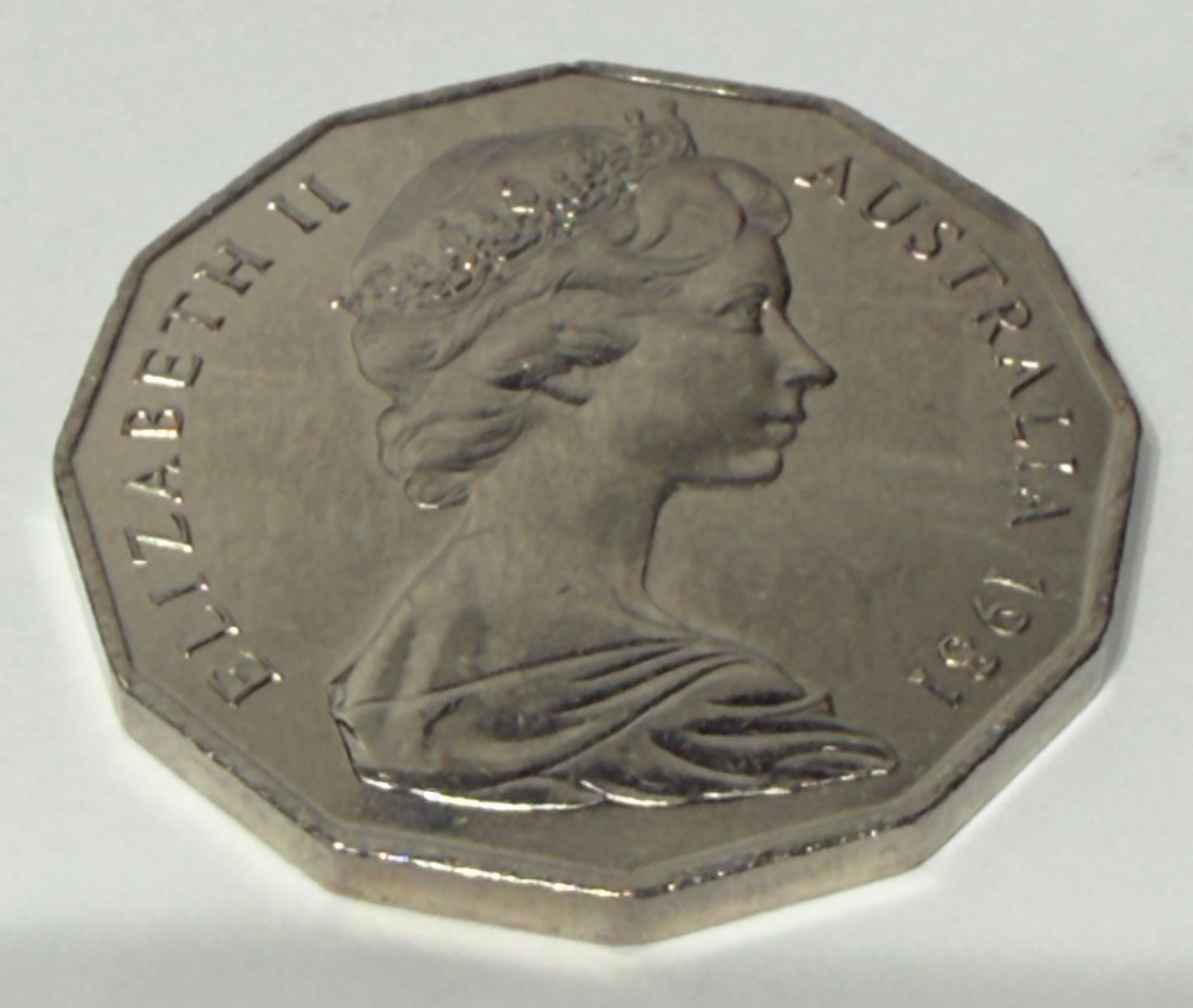1981 50 Cent Coin - Prince of Wales & Lady Diana - Uncirculated - comes in 2x2