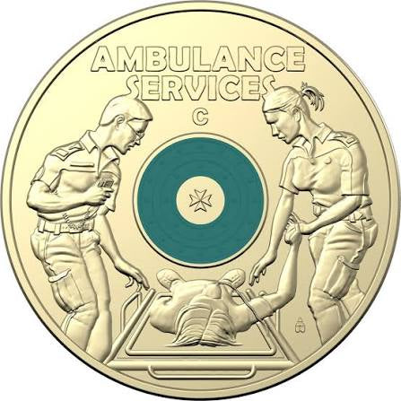 2021 $2 C Mint - Australian Ambulance Services  - When Seconds Count - New Age Numismatics