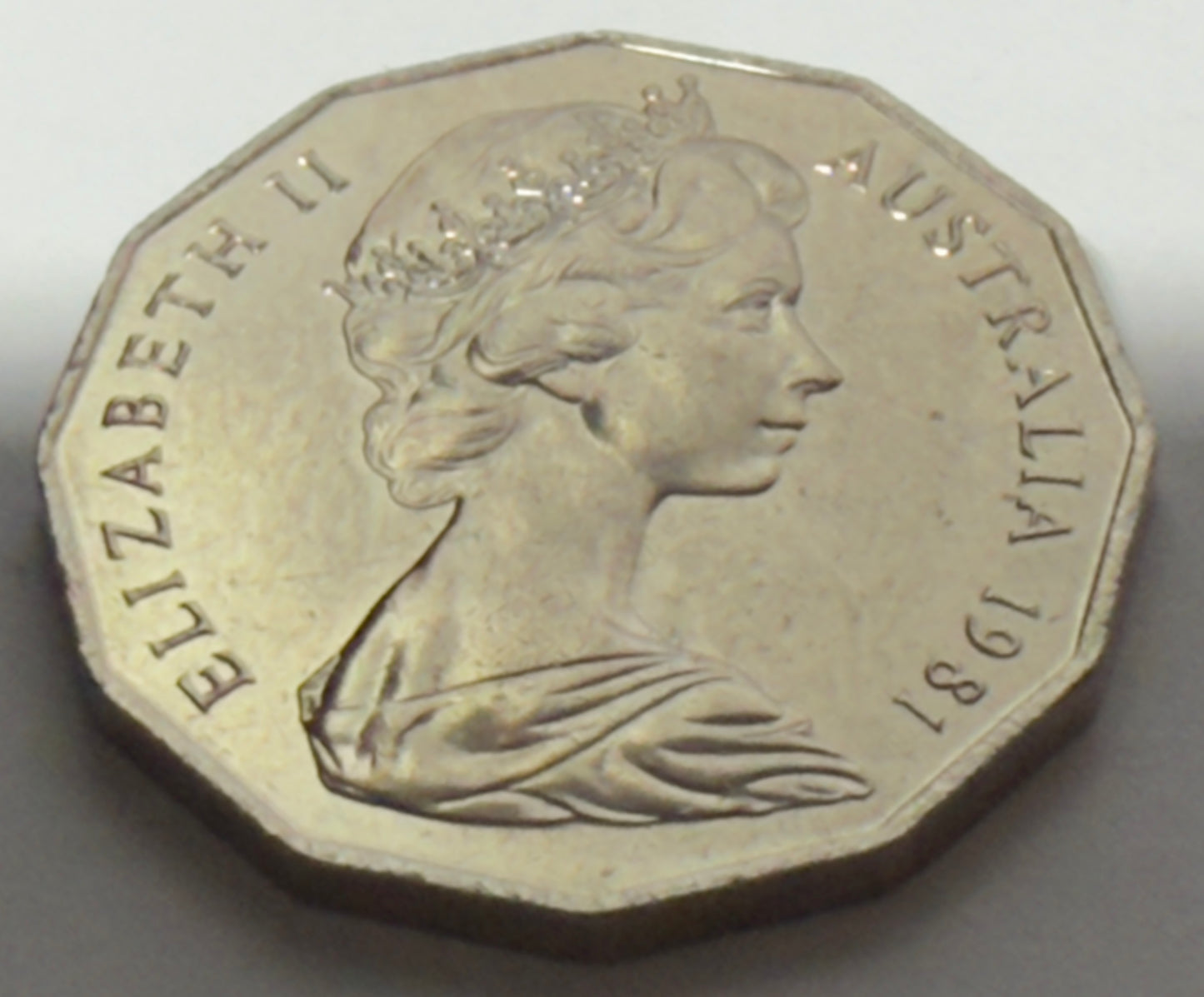 1981 50 Cent Coin - Prince of Wales & Lady Diana - Uncirculated - comes in 2x2
