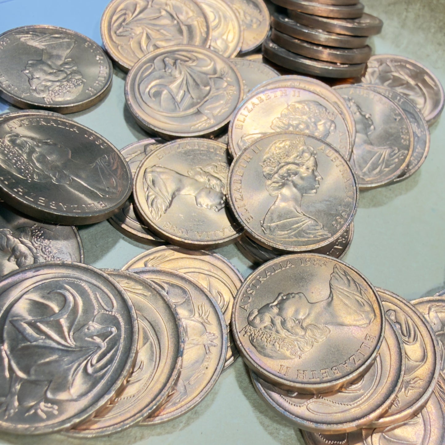 1983 2 Cent Coin - Uncirculated - Ex RAM ROLL Two Cent 2c - comes in 2x2