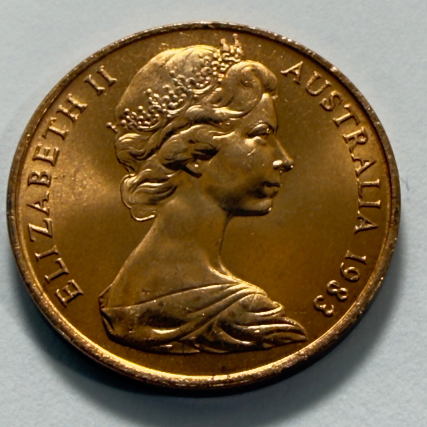 1983 2 Cent Coin - Uncirculated - Ex RAM ROLL Two Cent 2c - comes in 2x2