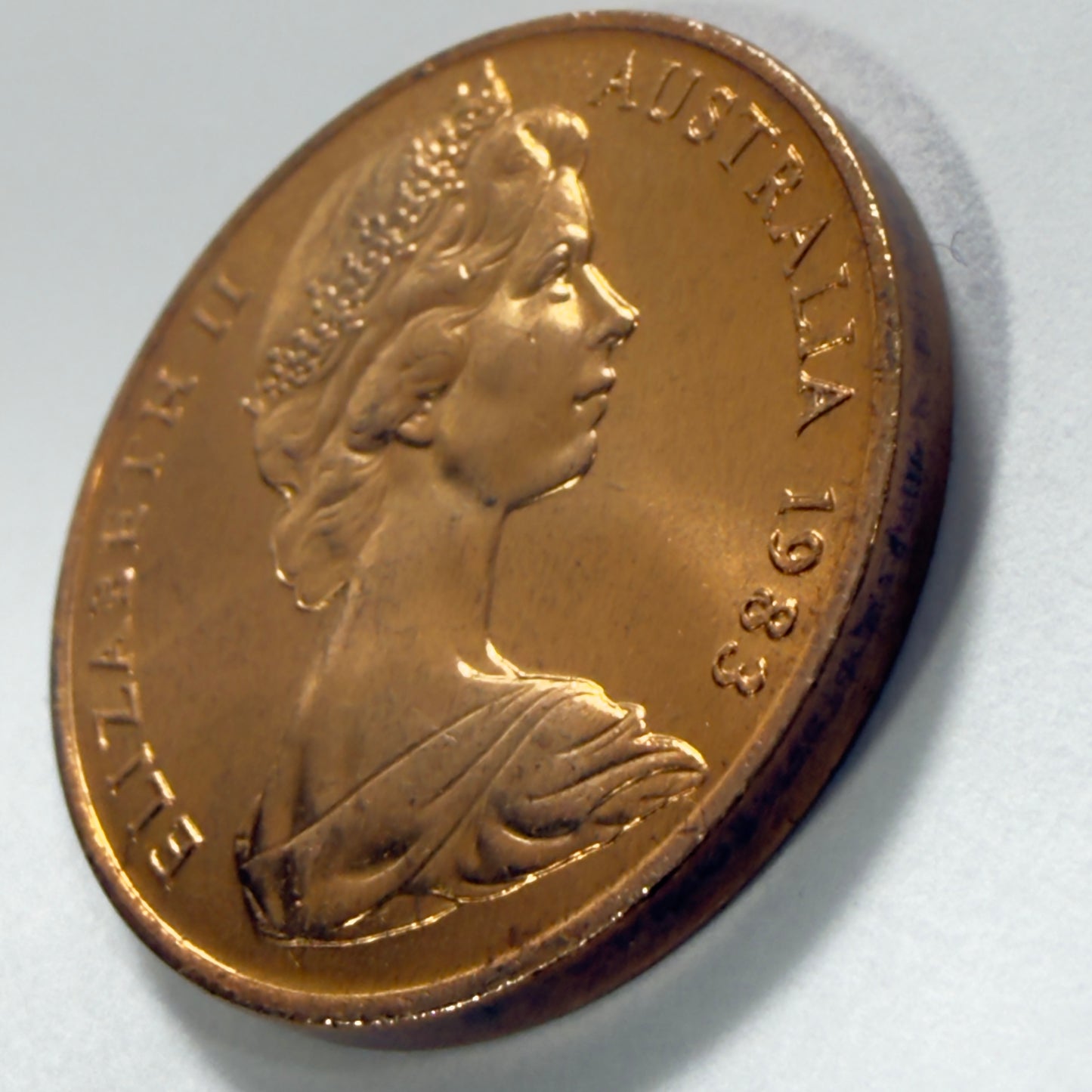 1983 2 Cent Coin - Uncirculated - Ex RAM ROLL Two Cent 2c - comes in 2x2