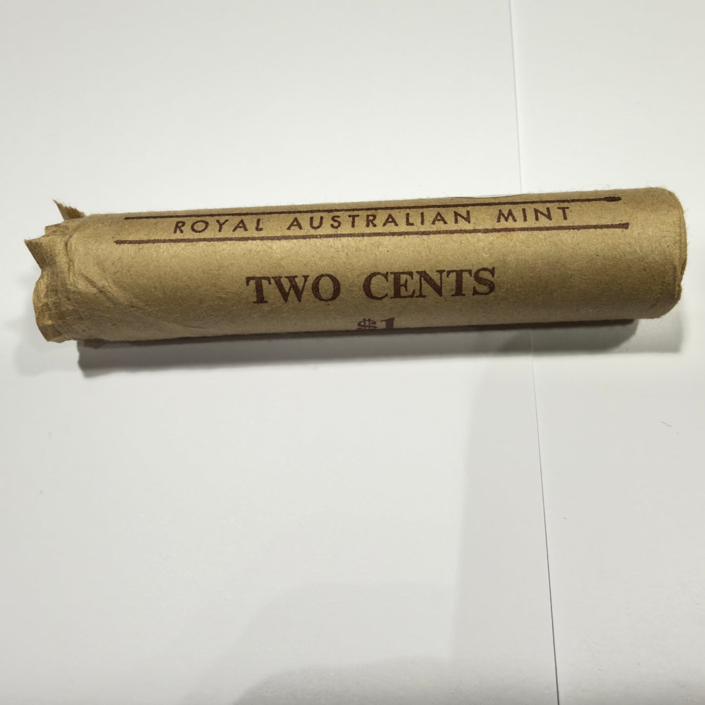 1978 2 Cent Coin - Uncirculated - Ex RAM roll Two Cent - comes in 2x2