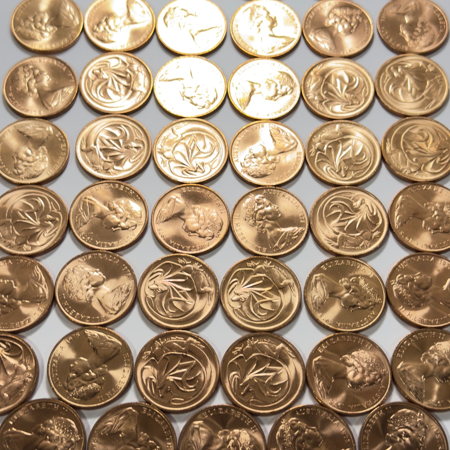 1978 2 Cent Coin - Uncirculated - Ex RAM roll Two Cent - comes in 2x2