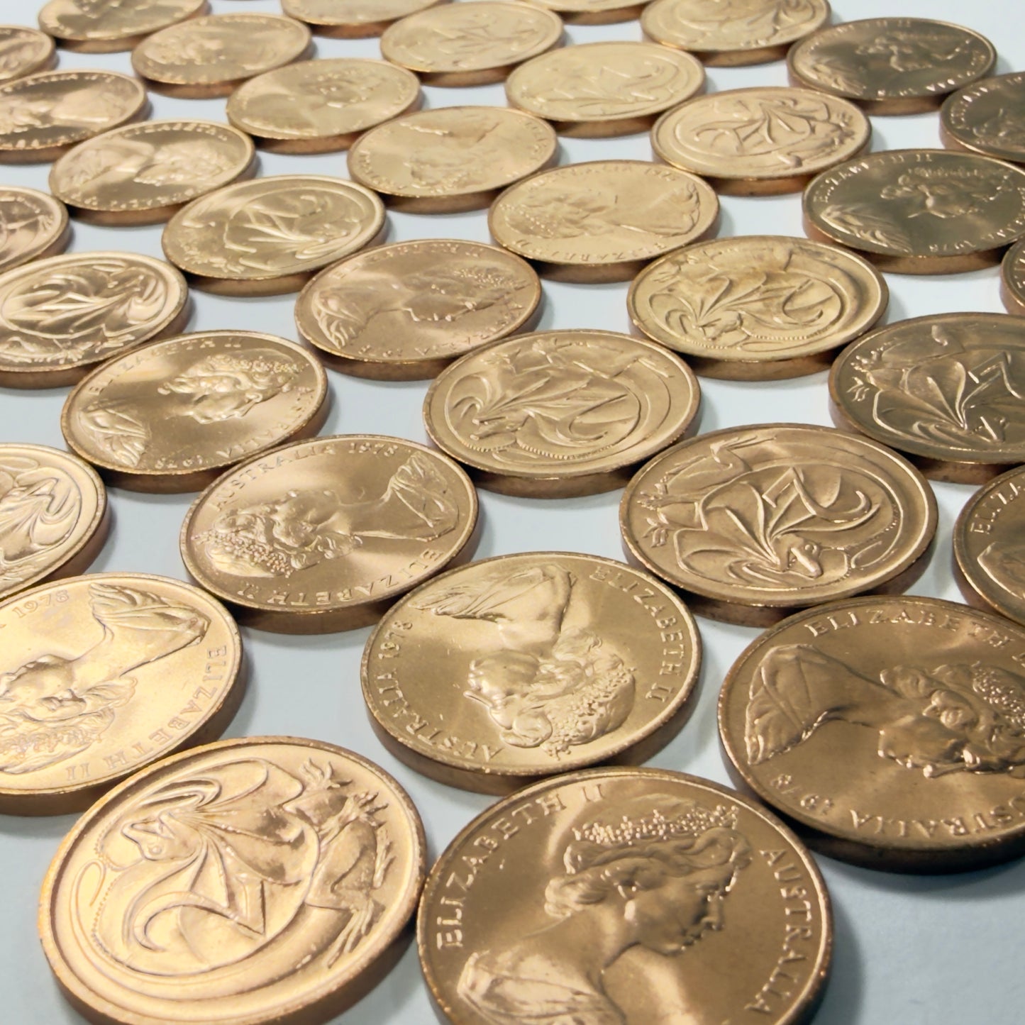 1978 2 Cent Coin - Uncirculated - Ex RAM roll Two Cent - comes in 2x2