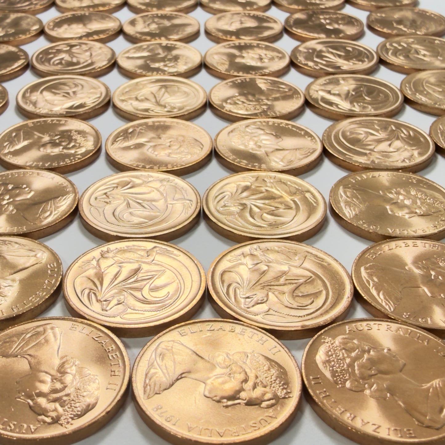 1978 2 Cent Coin - Uncirculated - Ex RAM roll Two Cent - comes in 2x2