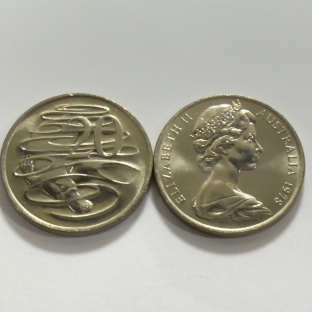 1978 20 Cent Coin - Uncirculated - Twenty Cent Platypus - 20c comes in 2x2