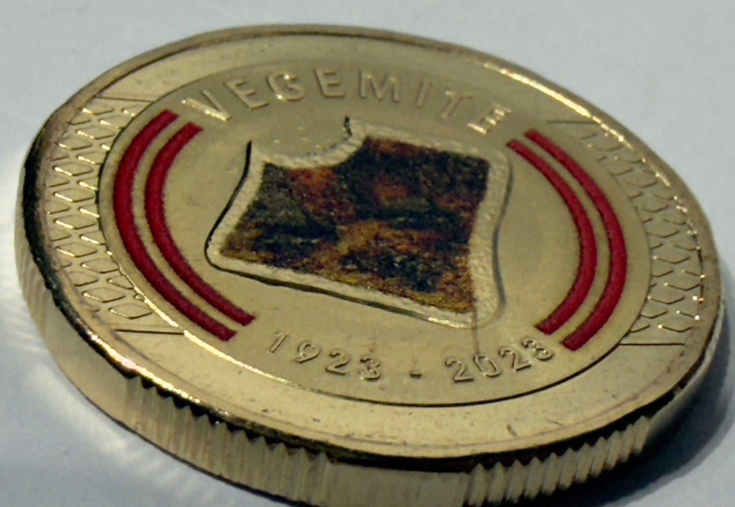 2023 $1 Coin Vegemite - Uncirculated - ex mint set coin - comes in 2x2