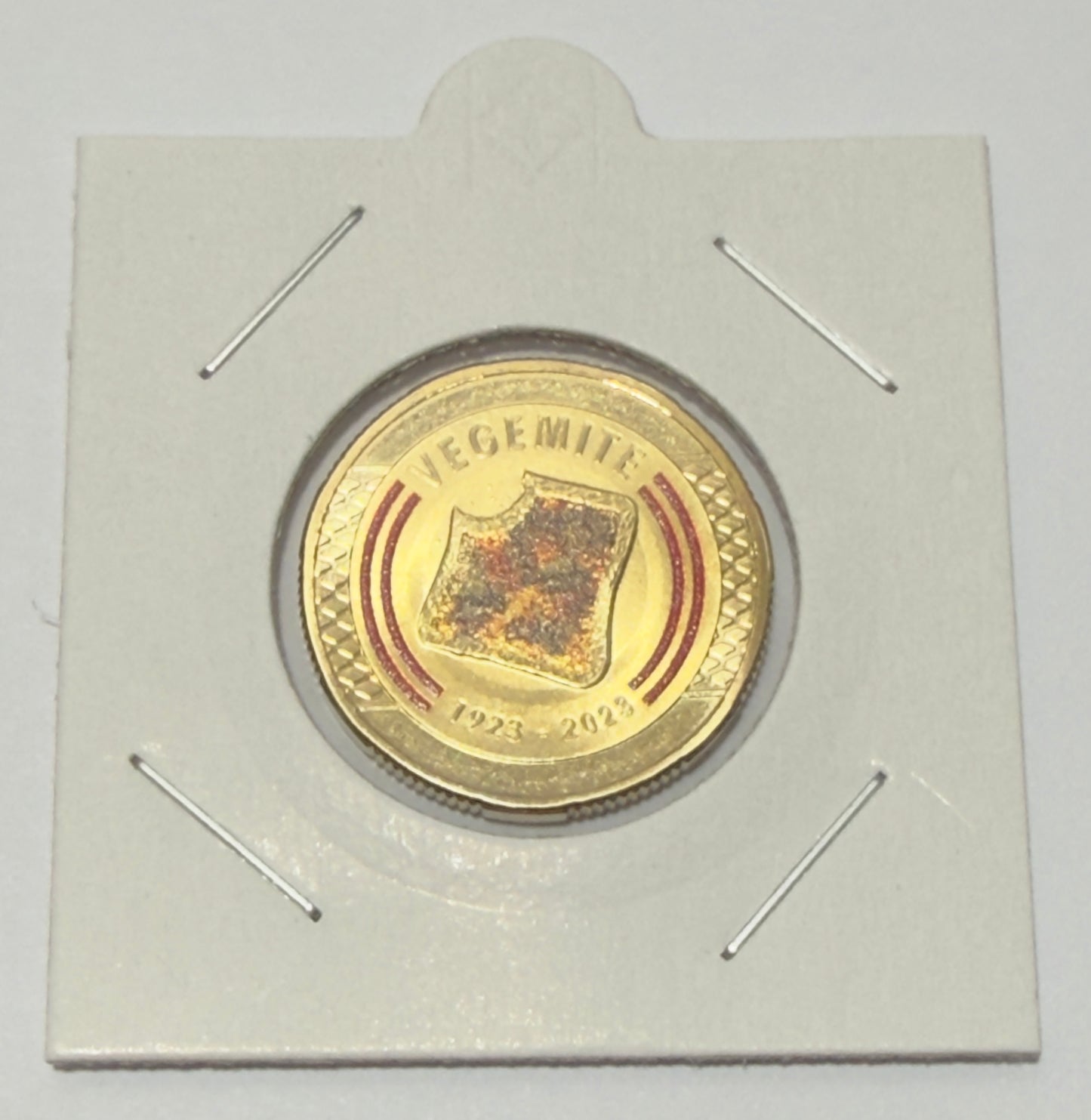 2023 $1 Coin Vegemite - Uncirculated - ex mint set coin - comes in 2x2