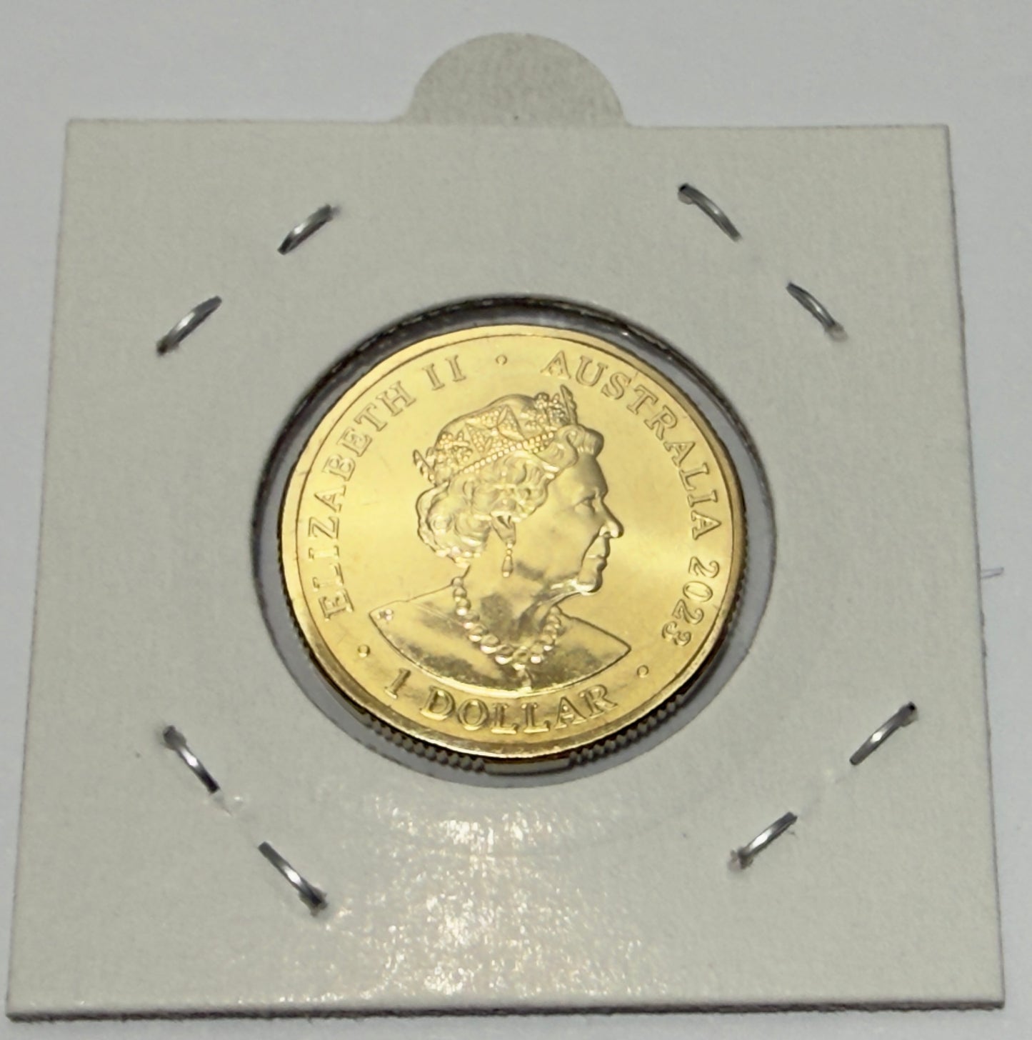 2023 $1 Coin Vegemite - Uncirculated - ex mint set coin - comes in 2x2