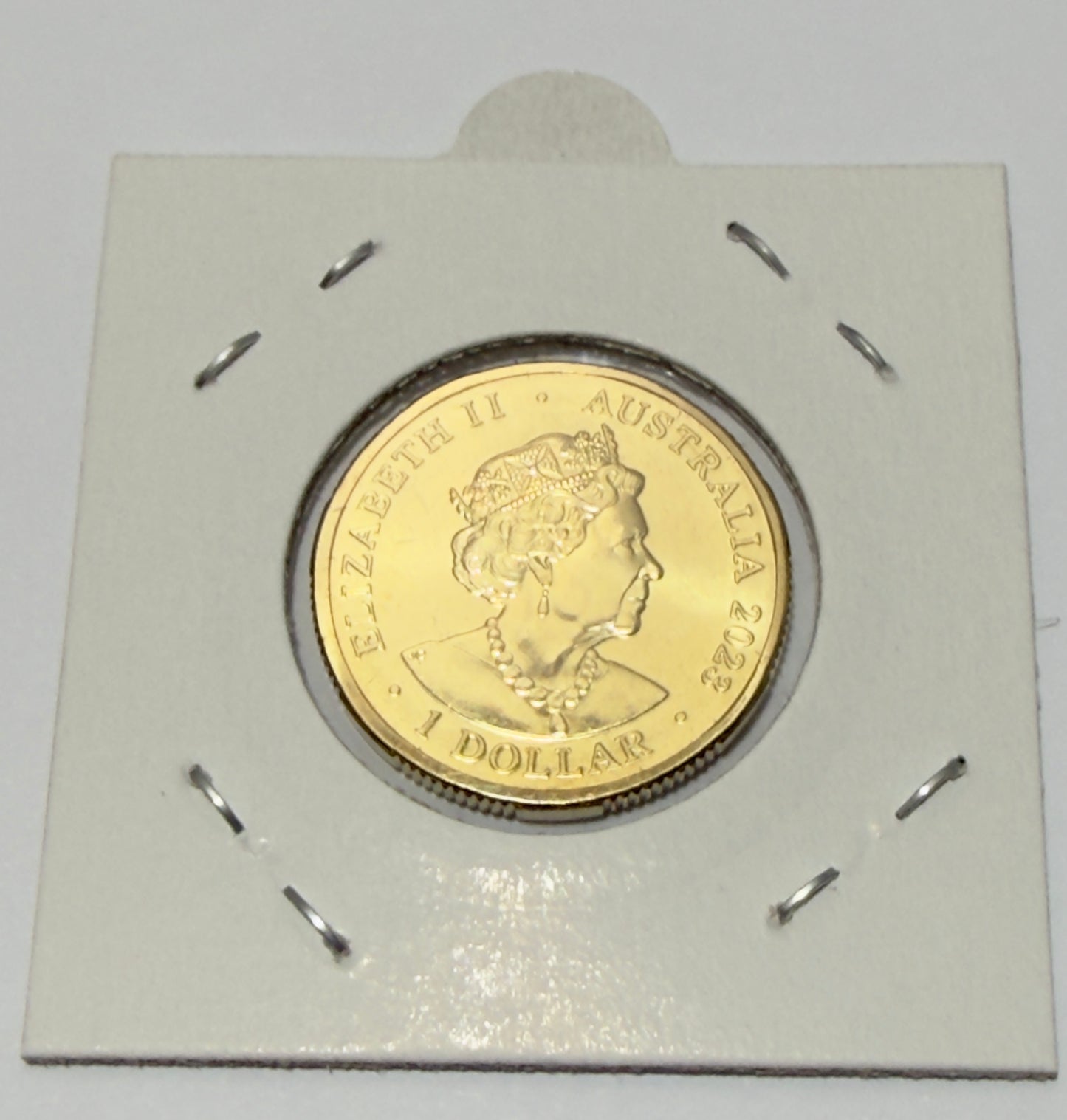 2023 $1 Coin Vegemite - Uncirculated - ex mint set coin - comes in 2x2