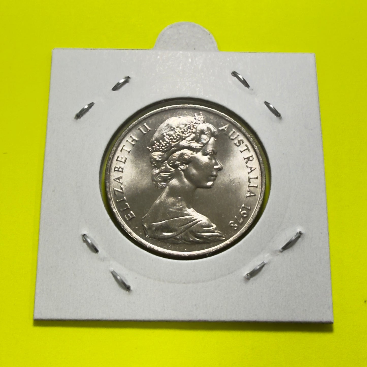 1978 20 Cent Coin - Uncirculated - Twenty Cent Platypus - 20c comes in 2x2