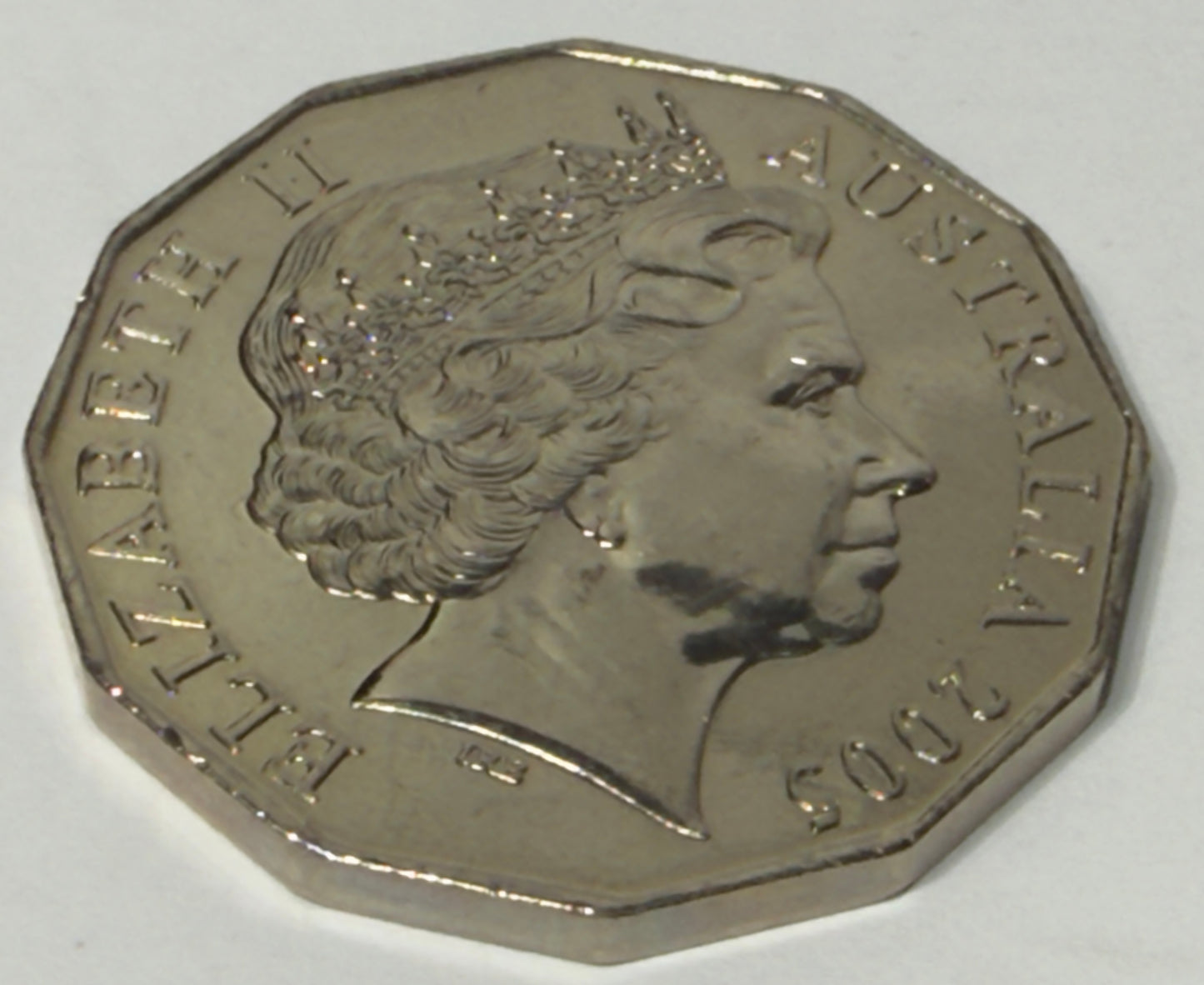 2005 50 Cent Coin - Student Design - Commonwealth Games - Uncirculated - in 2x2