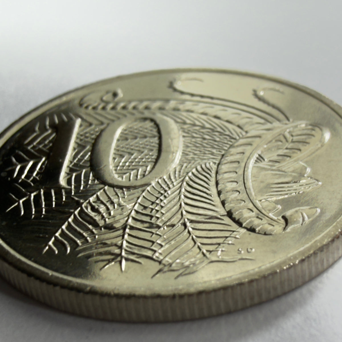 2018 10 Cent Coin - Uncirculated - Low Mintage 3.253 million - comes in 2x2